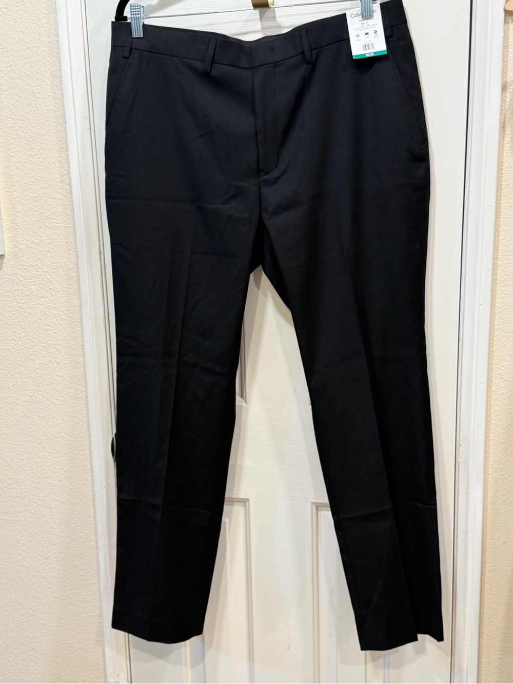 Calvin Klein Men's Black Dress Pants